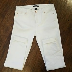 🥀CELEBRITY GOLD🥀 white stretch pants